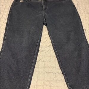 Quacker Factory DreamJeannes Dark Gray Pants